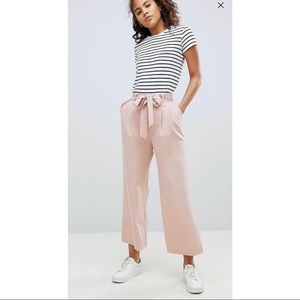ASOS DESIGN Tall mix&match culotte with tie waist